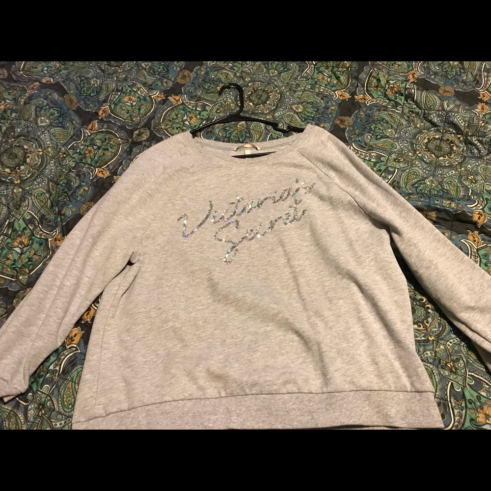Victoria’s Secret gray sweater